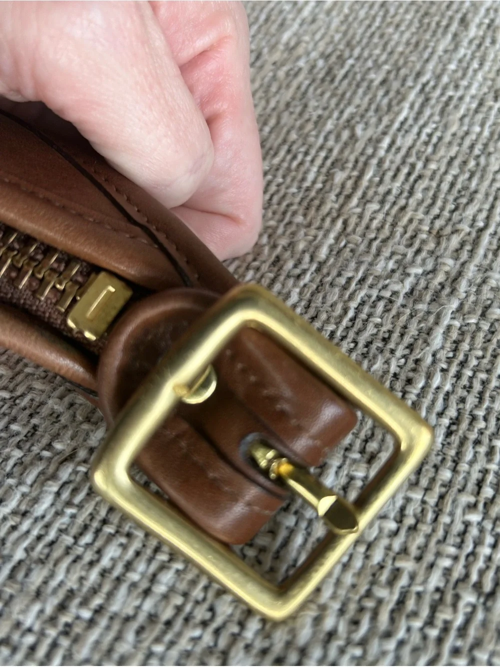 Vintage Coach Janice Legacy 9950 Burnished Camel 2005